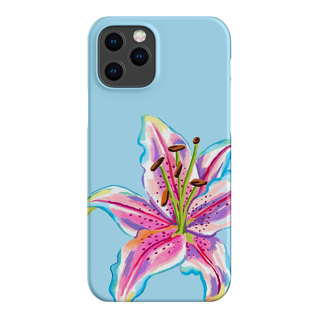 Sky Lily Printed Phone Cases iPhone 12 Pro Max / Snap by Femke Studio - The Dairy
