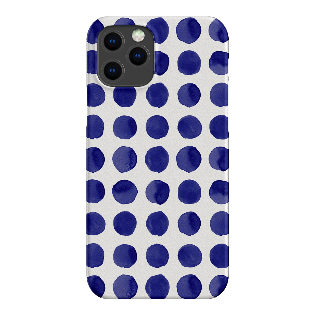 Spots in Blueberry Printed Phone Cases by The Dairy - The Dairy