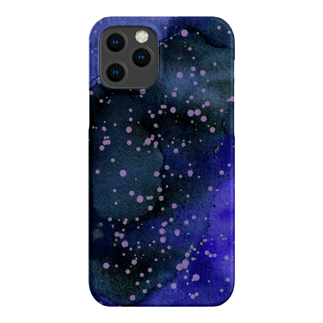 Spotty Navy Printed Phone Cases iPhone 12 Pro Max / Snap by The Dairy - The Dairy