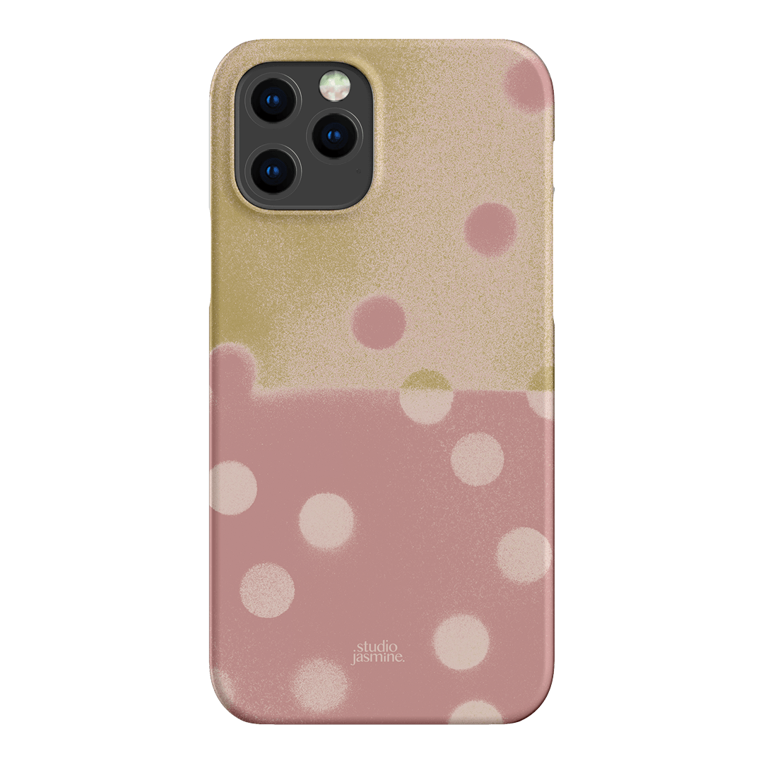Strawberry Polka Dot Printed Phone Cases iPhone 12 Pro Max / Snap by Jasmine Dowling - The Dairy