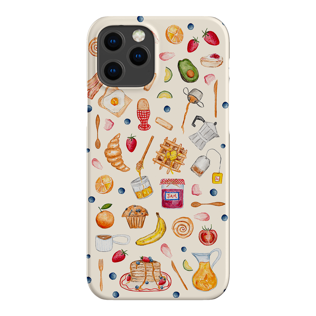 Sunday Breakfast Printed Phone Cases iPhone 12 Pro Max / Snap by BG. Studio - The Dairy