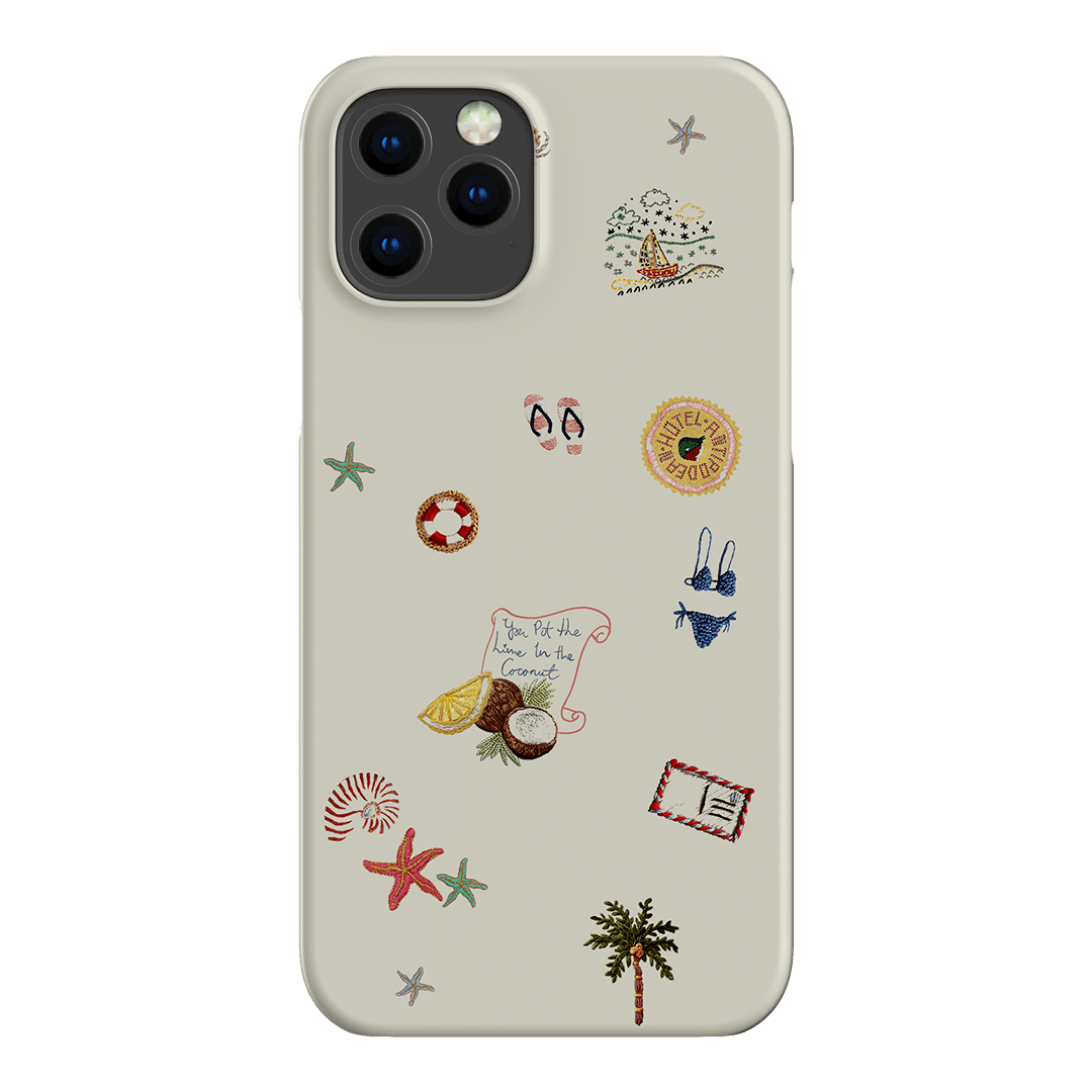 Vacay All Day Cream Printed Phone Cases by Antipodean - The Dairy