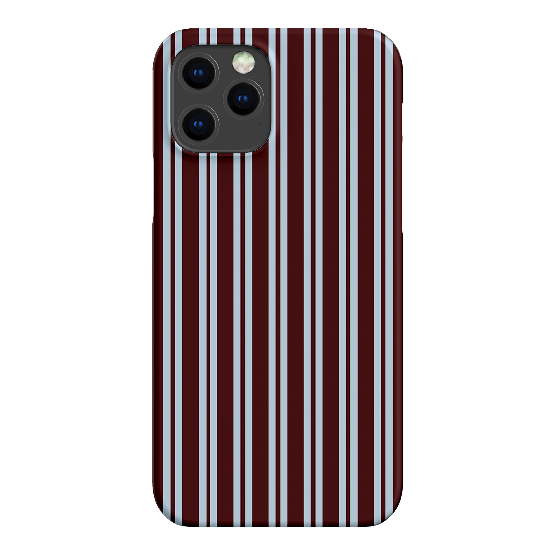 Varsity Stripes Printed Phone Cases iPhone 12 Pro Max / Snap by The Dairy - The Dairy