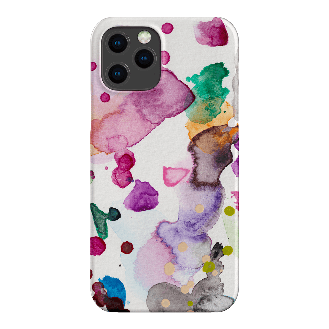 Watercolour Palette Printed Phone Cases iPhone 12 Pro Max / Snap by The Dairy - The Dairy