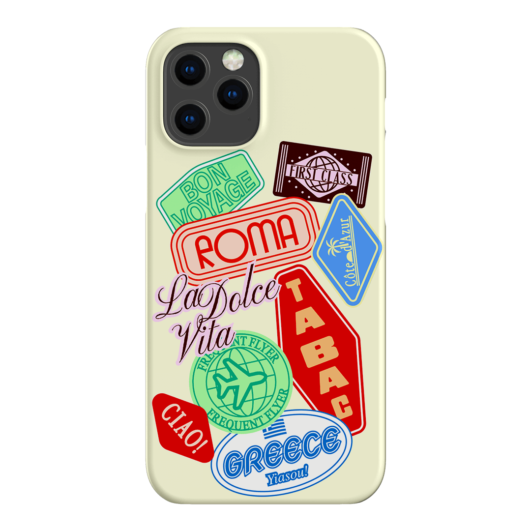 Well Travelled Printed Phone Cases iPhone 12 Pro Max / Snap by The Dairy - The Dairy