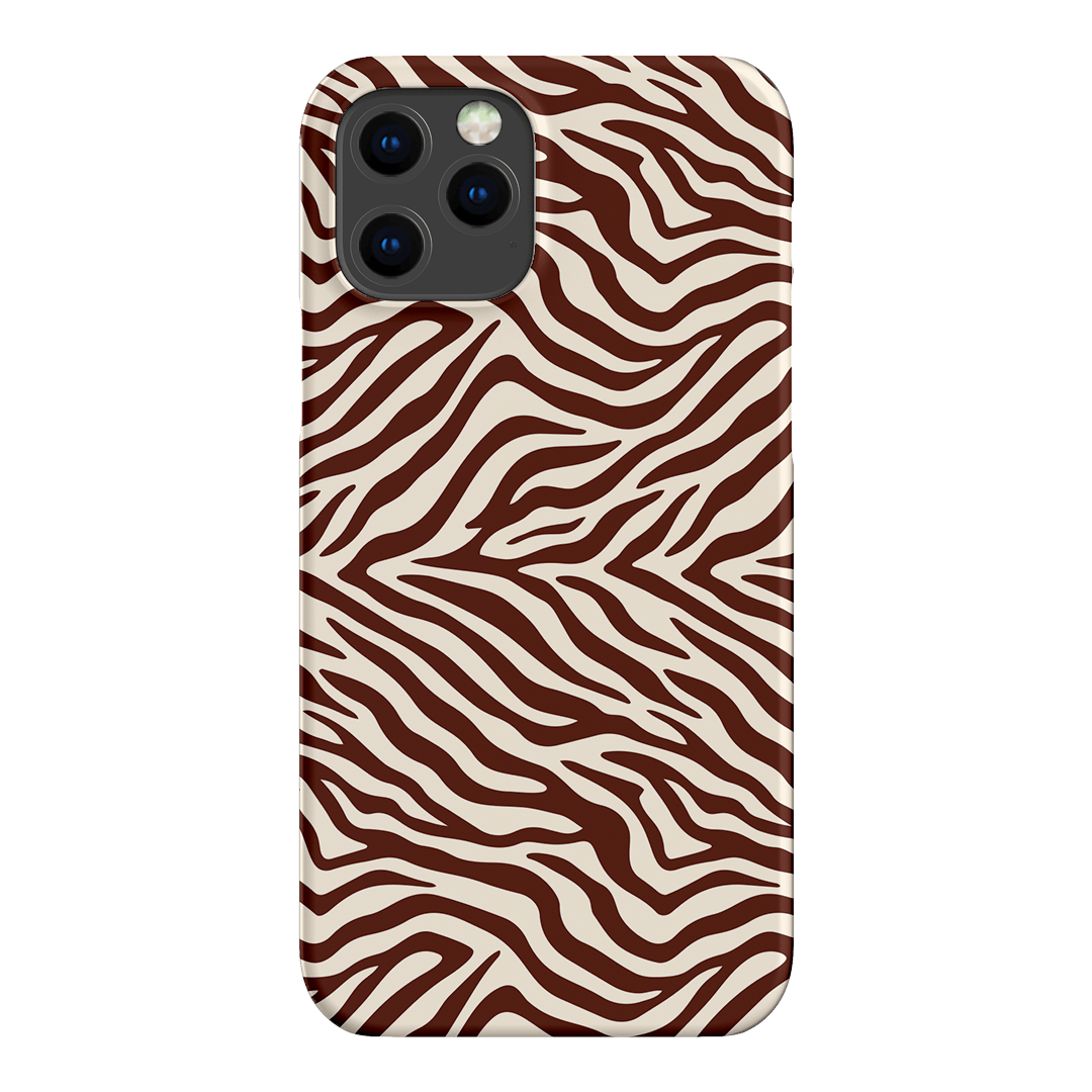 Zebra Toast Printed Phone Cases iPhone 12 Pro Max / Snap by The Dairy - The Dairy