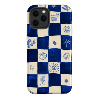 Afternoon Mezze Azure Printed Phone Cases iPhone 12 Pro Max / Armoured by Charlie Taylor - The Dairy