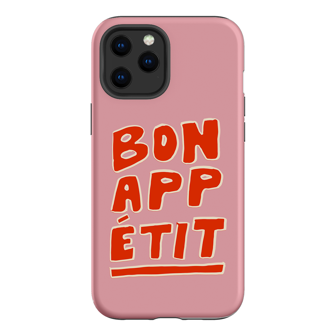 Bon Appetit Pink Printed Phone Cases iPhone 12 Pro Max / Armoured by The Dairy - The Dairy