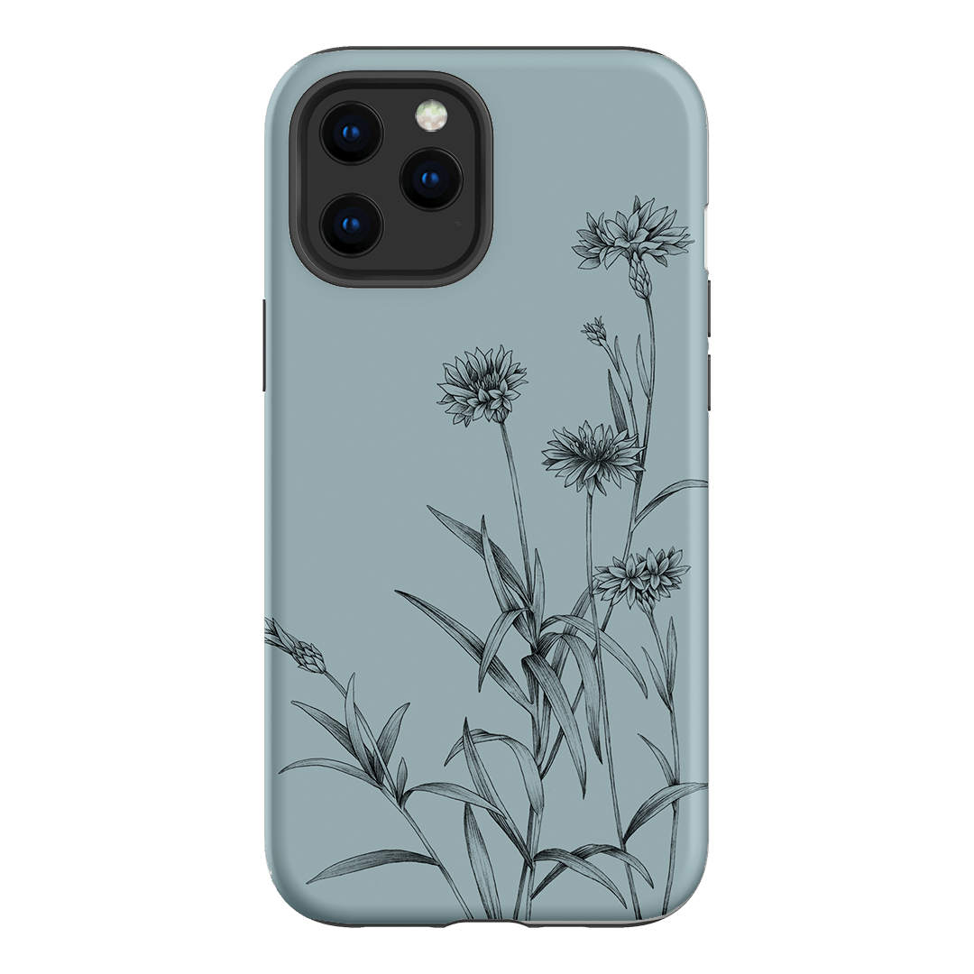 Cornflowers Study Printed Phone Cases iPhone 12 Pro Max / Armoured by Typoflora - The Dairy