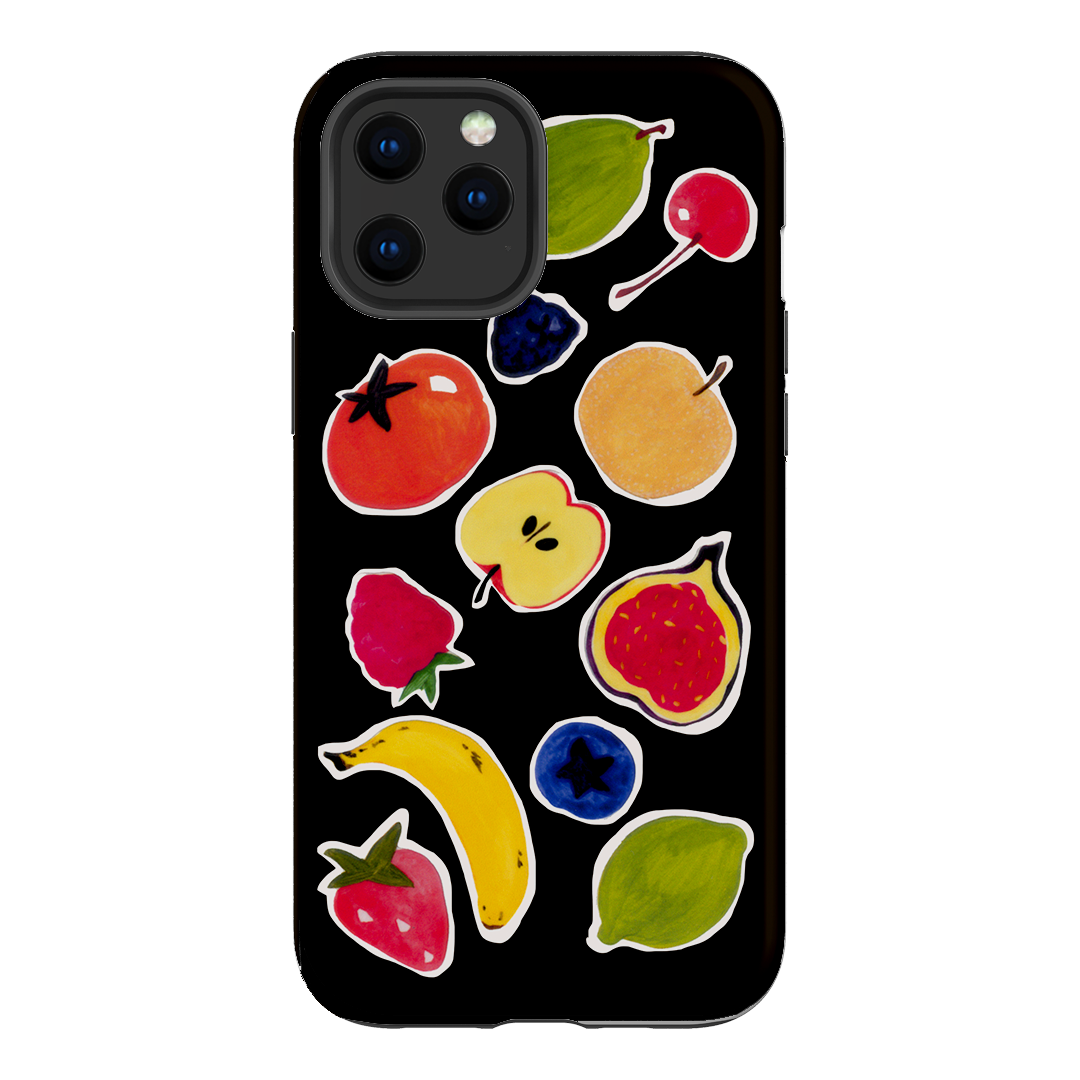 Fruit Stickers Printed Phone Cases iPhone 12 Pro Max / Armoured by Studio Bon - The Dairy