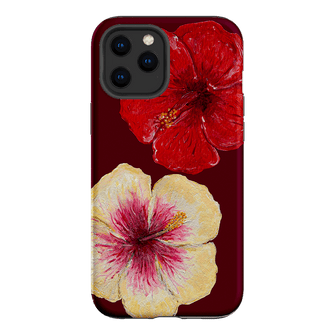 Hibiscus Flower Printed Phone Cases iPhone 12 Pro Max / Armoured by BG. Studio - The Dairy