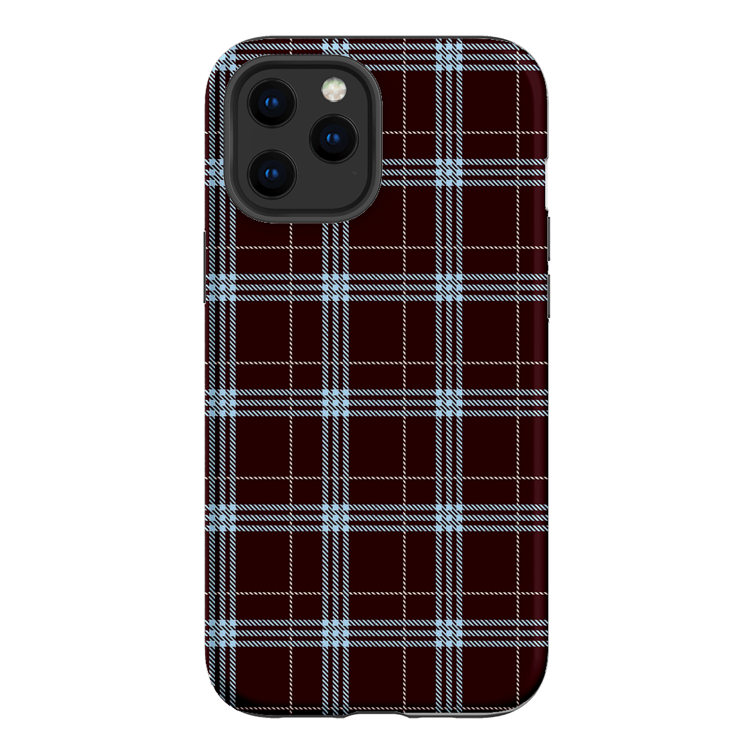 Mocha Plaid Printed Phone Cases iPhone 12 Pro Max / Armoured by The Dairy - The Dairy