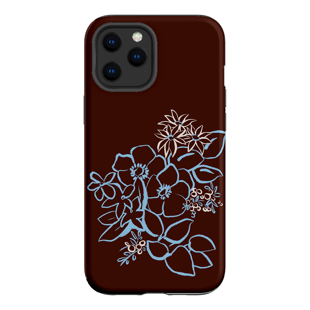 Mocha Posy Printed Phone Cases iPhone 12 Pro Max / Armoured by Typoflora - The Dairy
