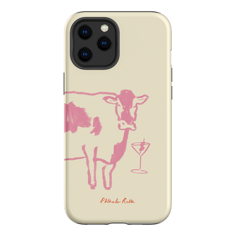 Mootini Pink Printed Phone Cases iPhone 12 Pro Max / Armoured by Phthalo Ruth - The Dairy