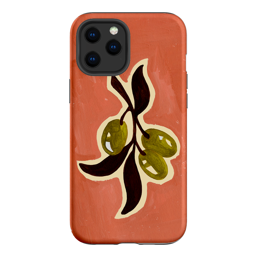 Olives Printed Phone Cases iPhone 12 Pro Max / Armoured by Studio Bon - The Dairy