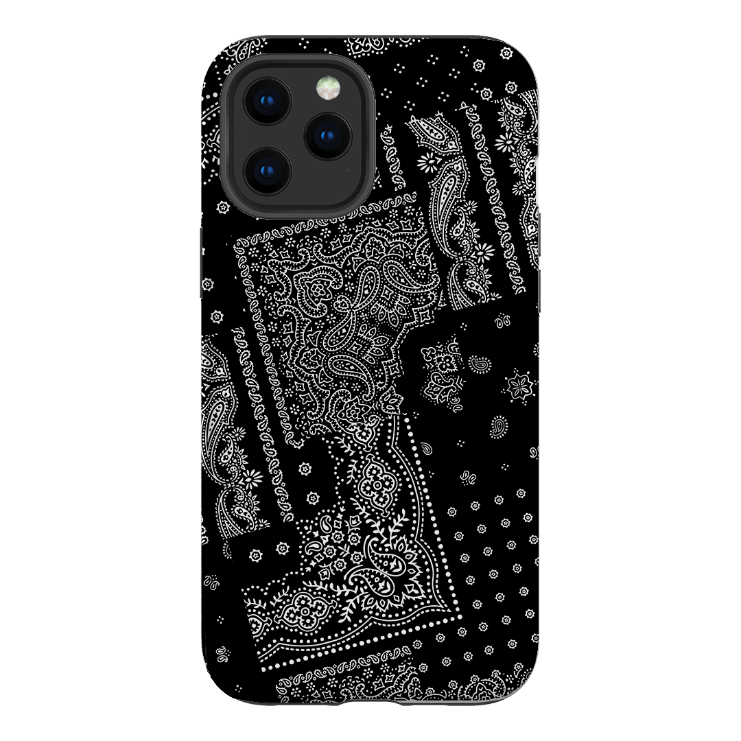 Paisley Noir Printed Phone Cases iPhone 12 Pro Max / Armoured by The Dairy - The Dairy