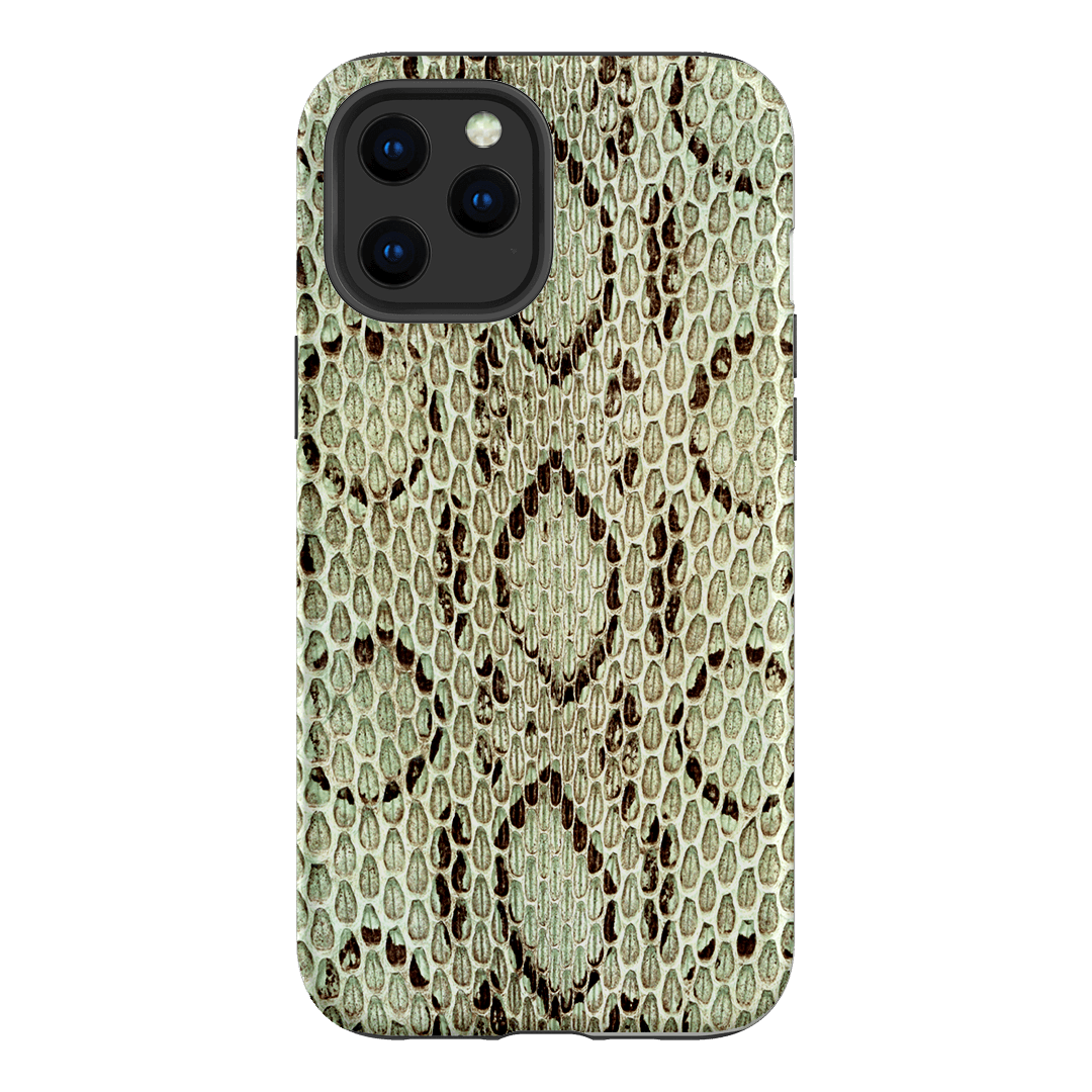 Pistachio Python Printed Phone Cases iPhone 12 Pro Max / Armoured by The Dairy - The Dairy