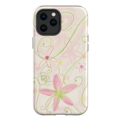 Swirl Pink Printed Phone Cases iPhone 12 Pro Max / Armoured by Kayla Carr - The Dairy