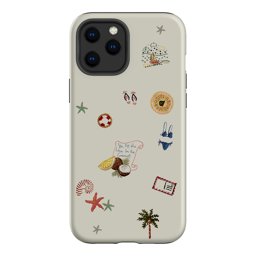 Vacay All Day Cream Printed Phone Cases by Antipodean - The Dairy
