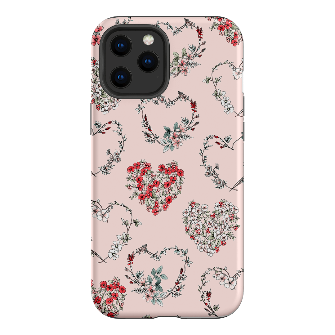 Wild Heart Wreath Printed Phone Cases iPhone 12 Pro Max / Armoured by Typoflora - The Dairy