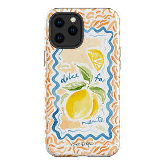 Dolce Far Niente Printed Phone Cases iPhone 12 Pro Max / Armoured by Cass Deller - The Dairy