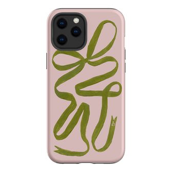 Garden Ribbon Printed Phone Cases iPhone 12 Pro Max / Armoured by Jasmine Dowling - The Dairy