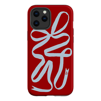 Cottage Ribbon Printed Phone Cases iPhone 12 Pro Max / Armoured by Jasmine Dowling - The Dairy
