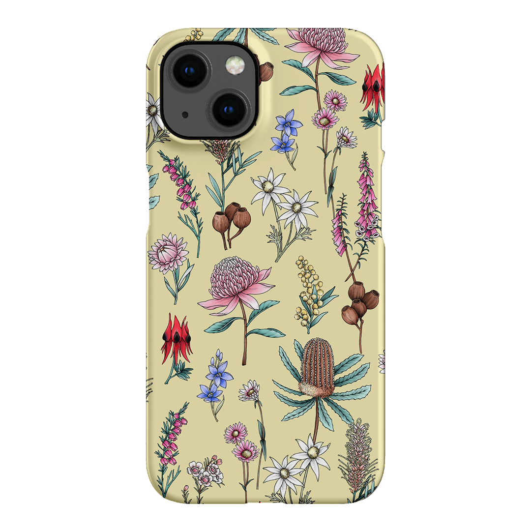 Banksia Butter Printed Phone Cases iPhone 13 / Snap by Typoflora - The Dairy