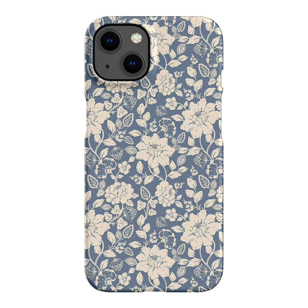 Blue Garden Printed Phone Cases iPhone 13 / Snap by Kasiags Art - The Dairy
