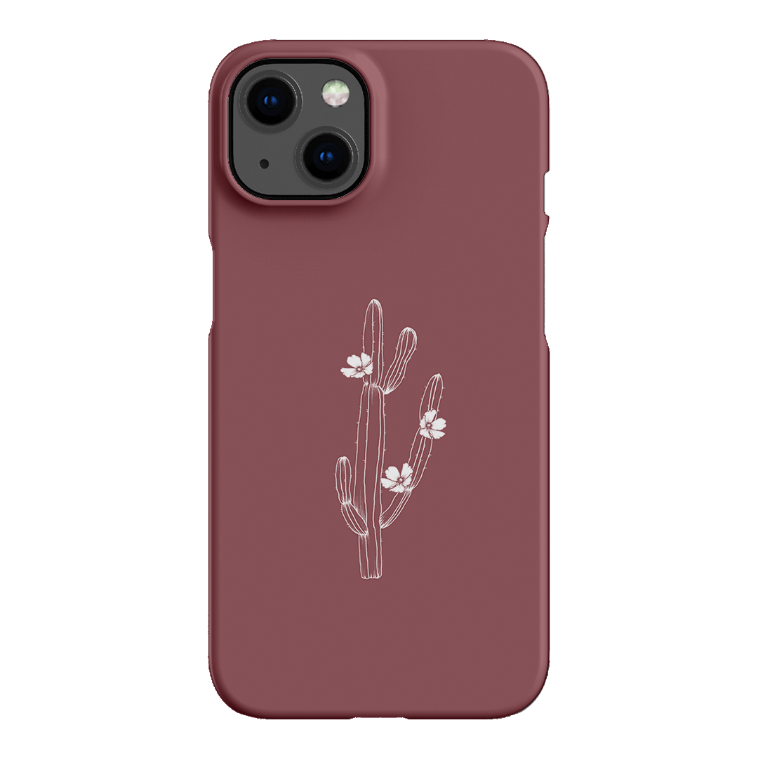Cactus Flower Printed Phone Cases iPhone 13 / Snap by Typoflora - The Dairy