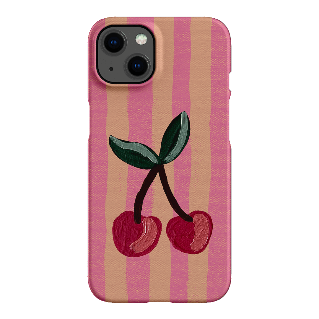 Cherry On Top Printed Phone Cases iPhone 13 / Snap by Amy Gibbs - The Dairy