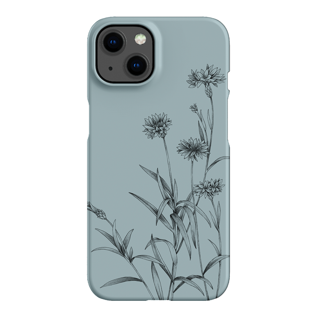 Cornflowers Study Printed Phone Cases iPhone 13 / Snap by Typoflora - The Dairy