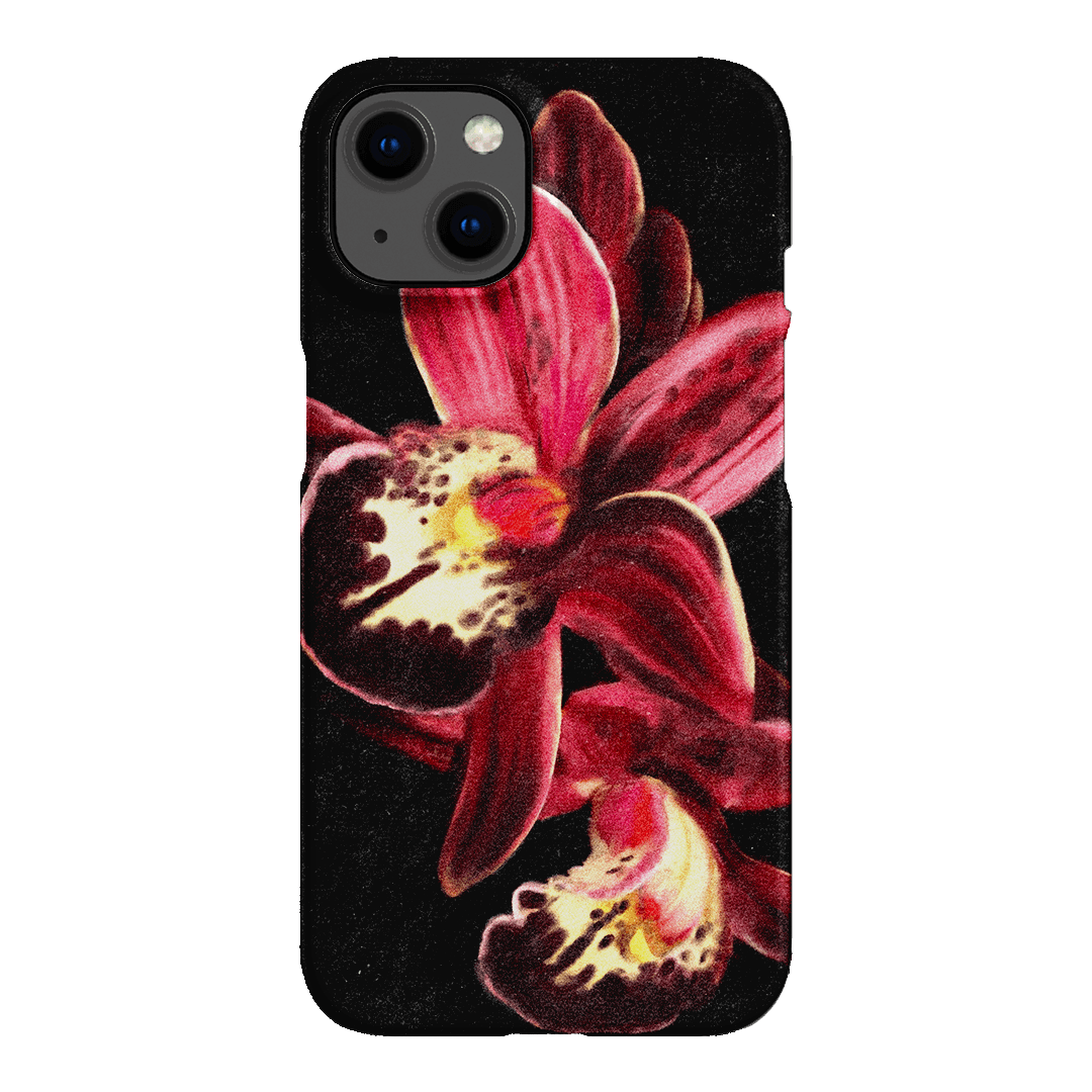 Deep Orchid Printed Phone Cases iPhone 13 / Snap by Sally Hungerford - The Dairy