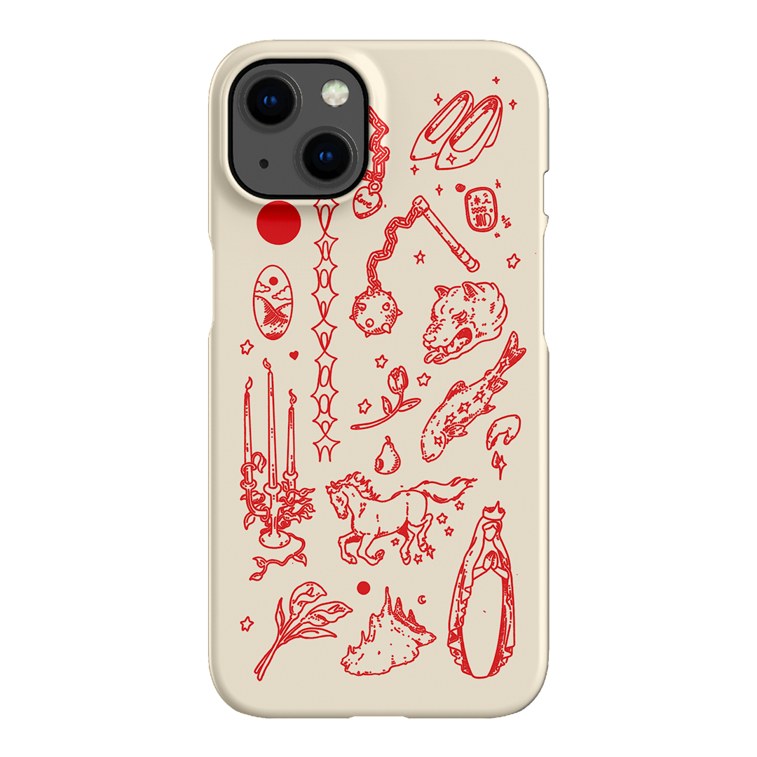 Dreamcore Cream Printed Phone Cases iPhone 13 / Snap by Easty Beasty - The Dairy
