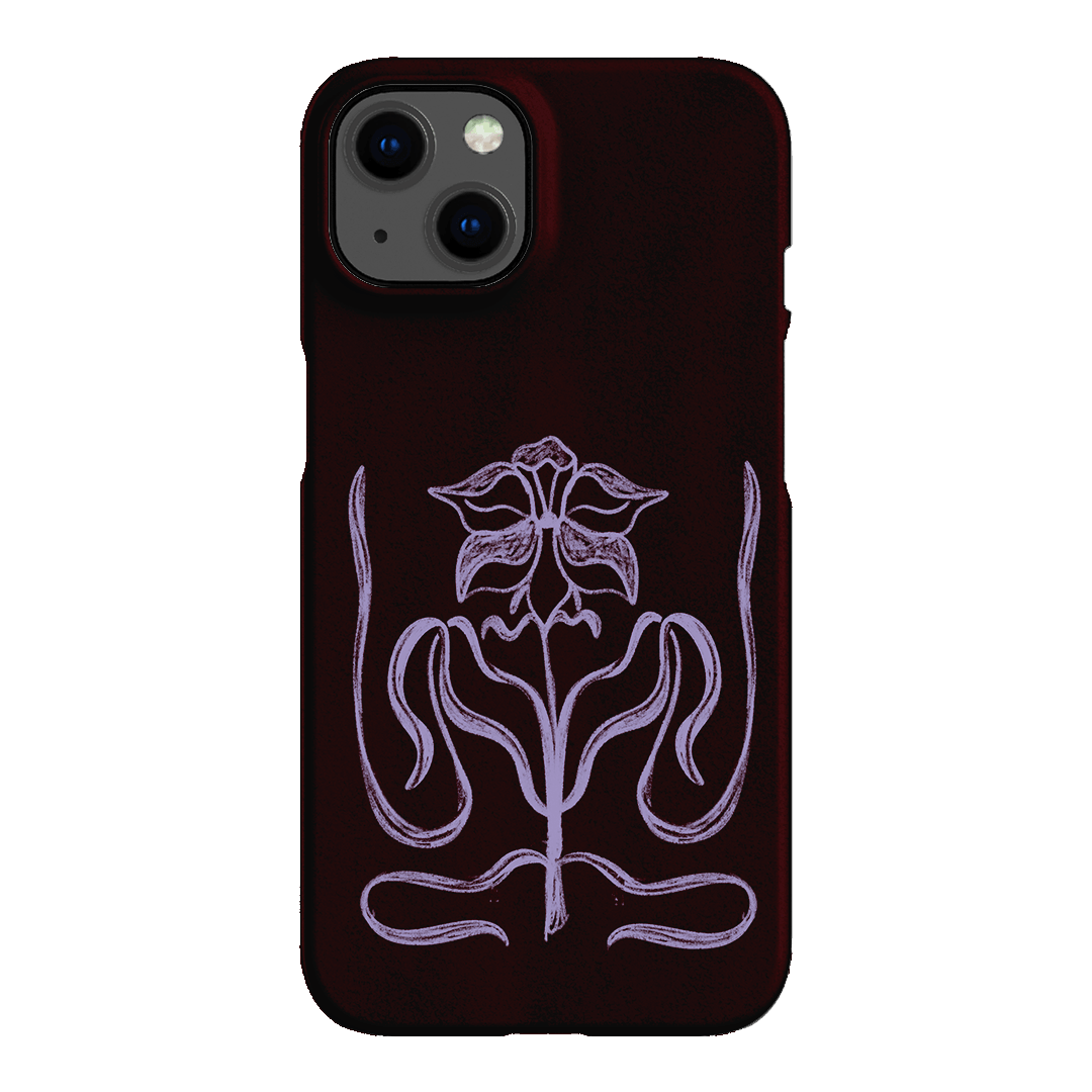 Growth Burgundy Printed Phone Cases by The Dairy - The Dairy