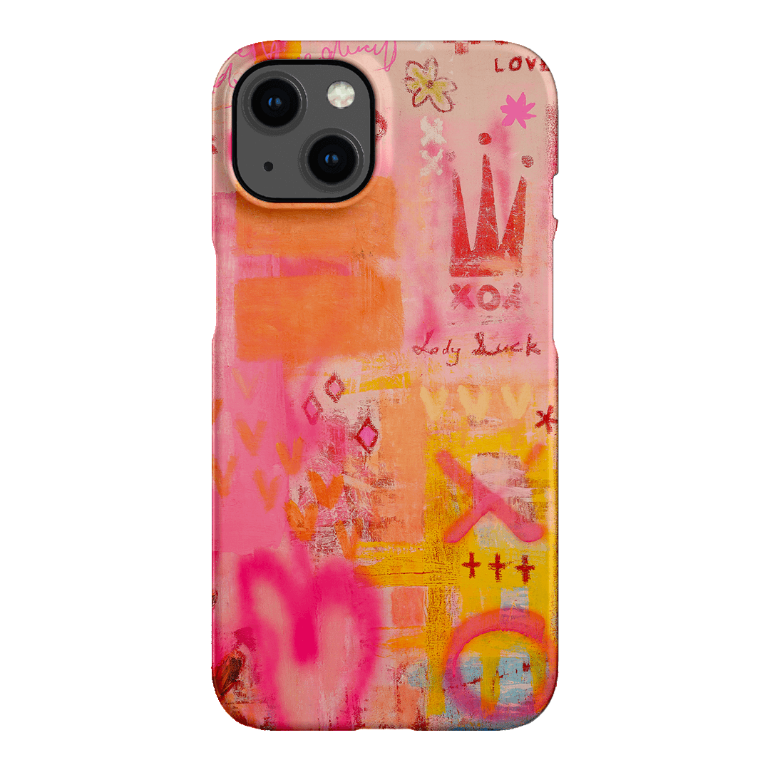 Lady Luck Printed Phone Cases iPhone 13 / Snap by Jackie Green - The Dairy