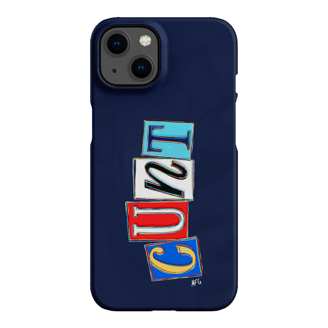 Lil Cnts Blue Printed Phone Cases iPhone 13 / Snap by Margarbs Art - The Dairy