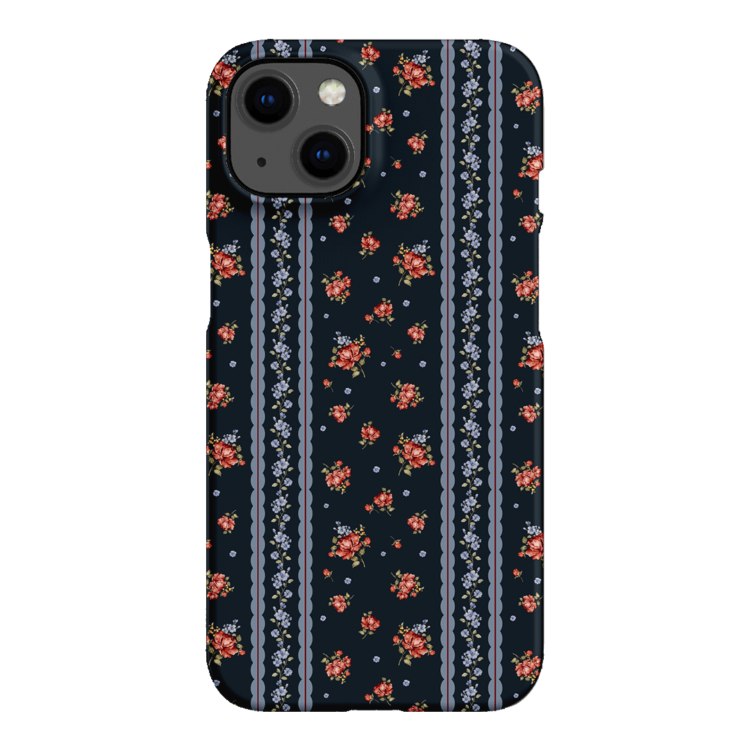 Midnight Stripe Printed Phone Cases iPhone 13 / Snap by Kasiags Art - The Dairy