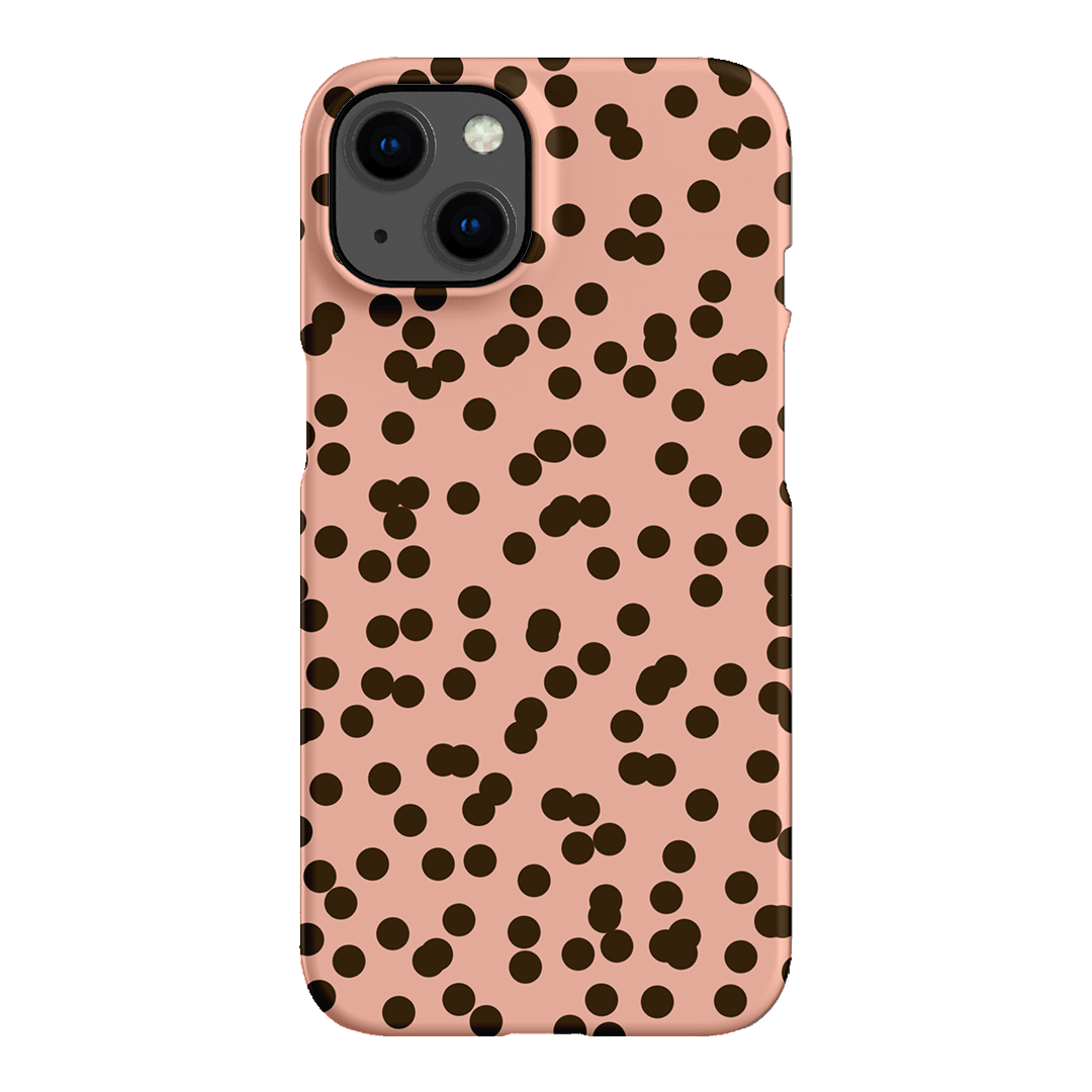 Mini Confetti Pink Chocolate Printed Phone Cases iPhone 13 / Snap by Veronica Tucker - The Dairy