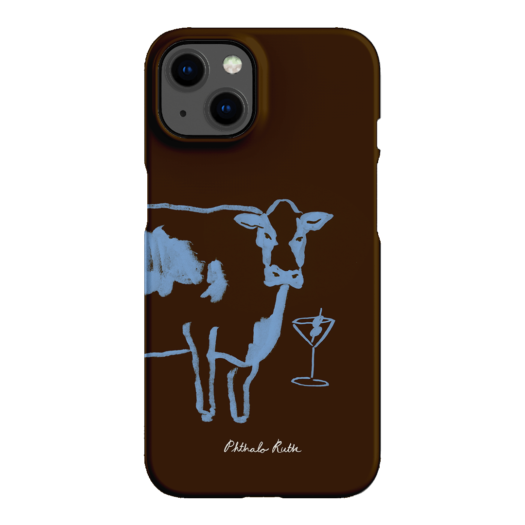 Mootini Espresso Printed Phone Cases iPhone 13 / Snap by Phthalo Ruth - The Dairy