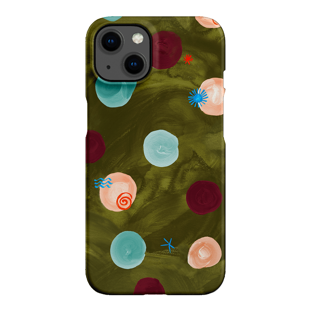 Olive Spot Printed Phone Cases iPhone 13 / Snap by Charlie Taylor - The Dairy