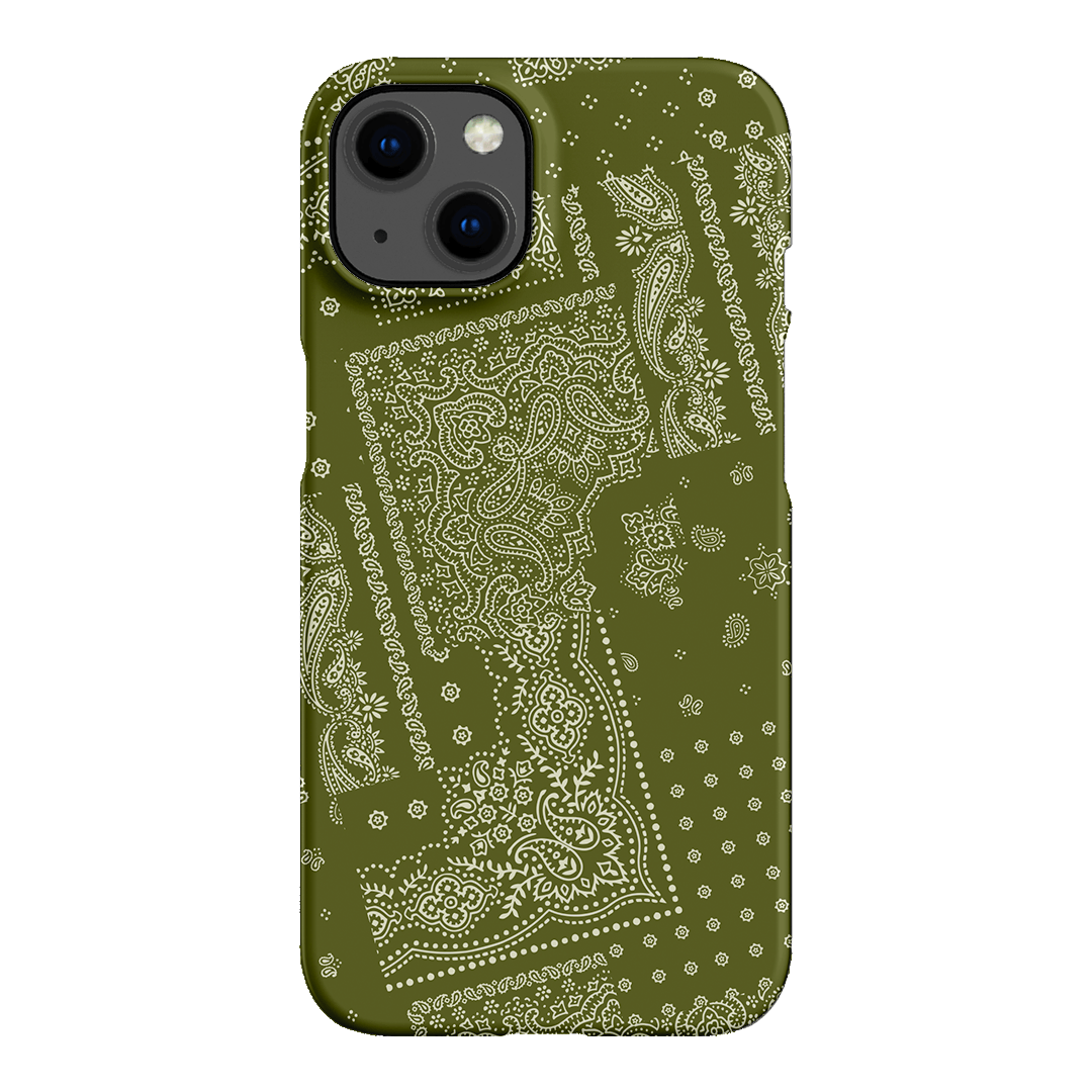 Paisley Fern Printed Phone Cases iPhone 13 / Snap by The Dairy - The Dairy