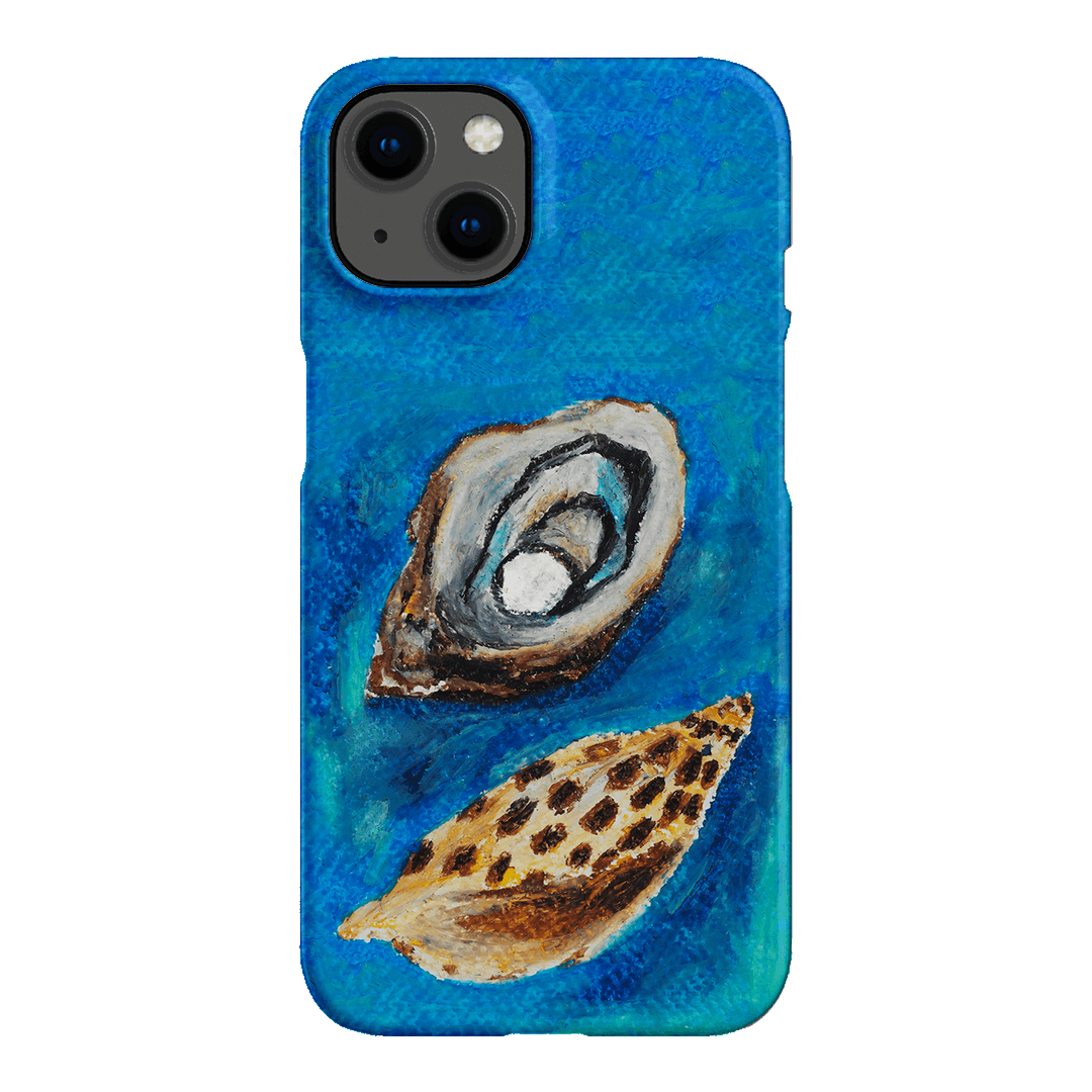 Sea Shells Printed Phone Cases iPhone 13 / Snap by Lisa Hu - The Dairy
