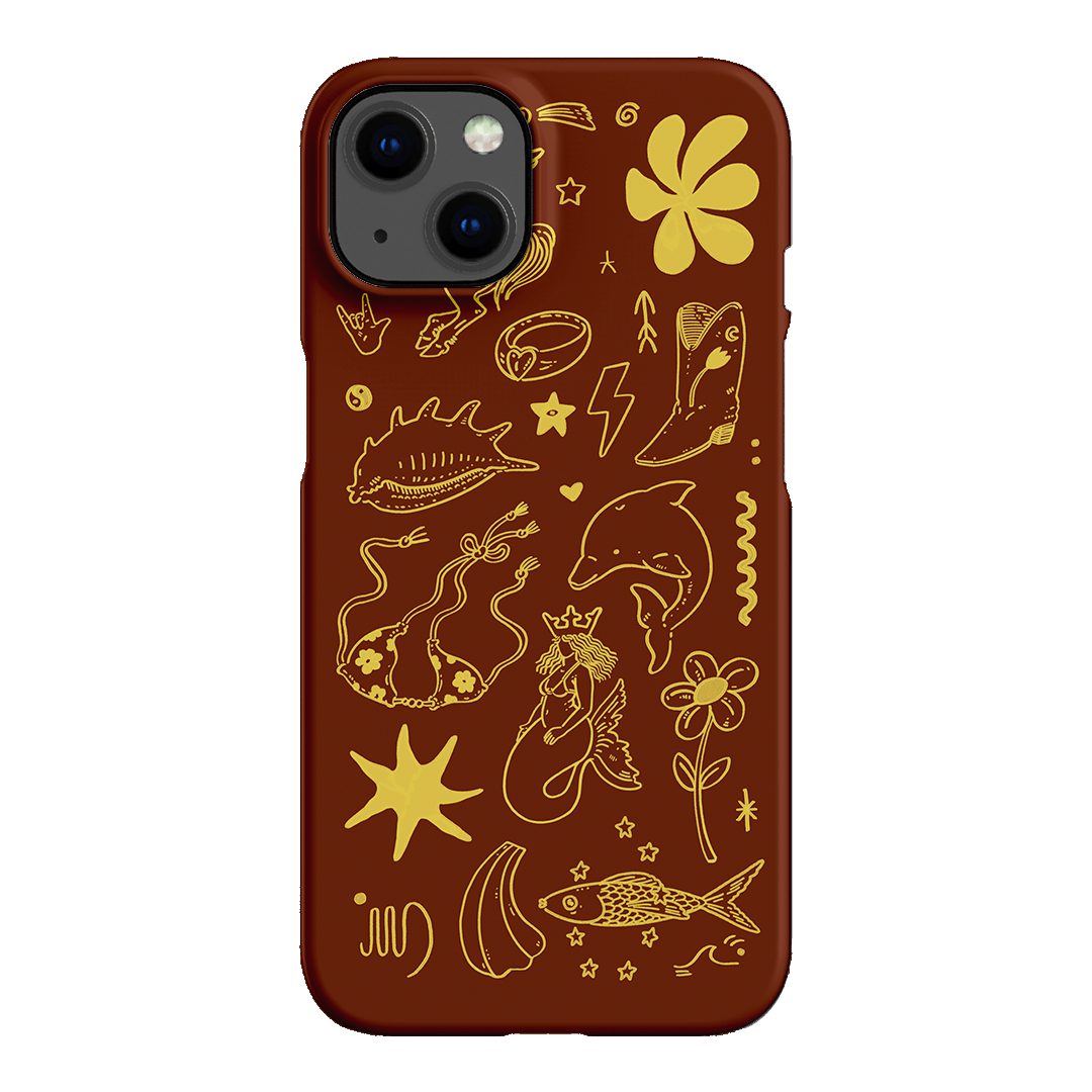 Spiced Cowboy Chocolate Printed Phone Cases iPhone 13 / Snap by Easty Beasty - The Dairy