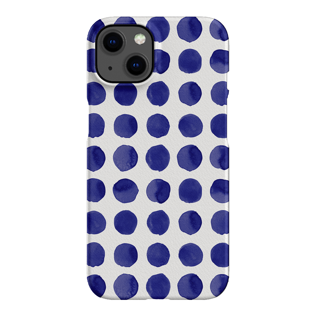 Spots in Blueberry Printed Phone Cases by The Dairy - The Dairy