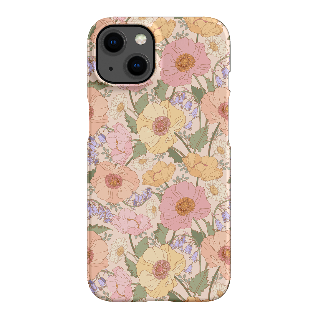 Spring Poppy Printed Phone Cases iPhone 13 / Snap by Kasiags Art - The Dairy