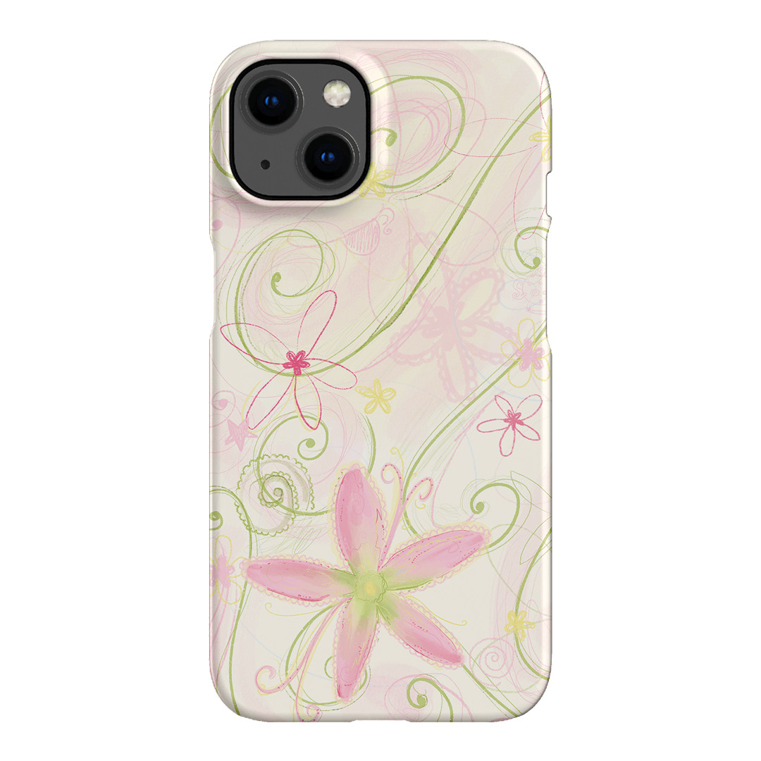 Swirl Pink Printed Phone Cases iPhone 13 / Snap by Kayla Carr - The Dairy