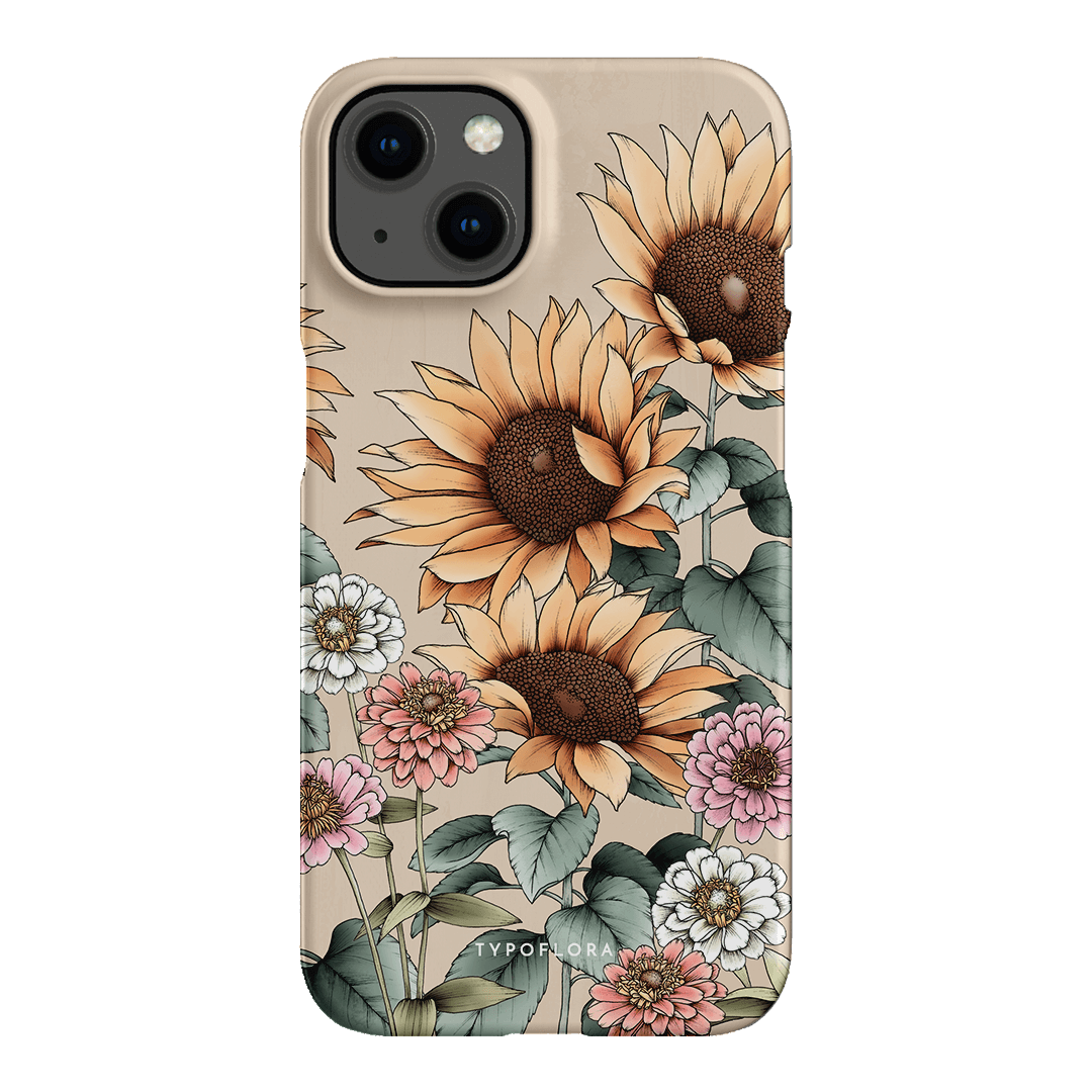 Summer Blooms Printed Phone Cases iPhone 13 / Snap by Typoflora - The Dairy