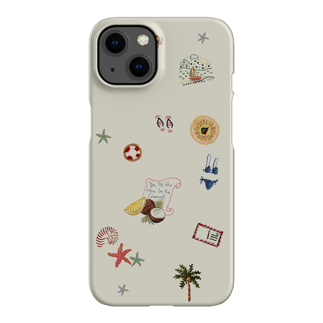 Vacay All Day Cream Printed Phone Cases by Antipodean - The Dairy