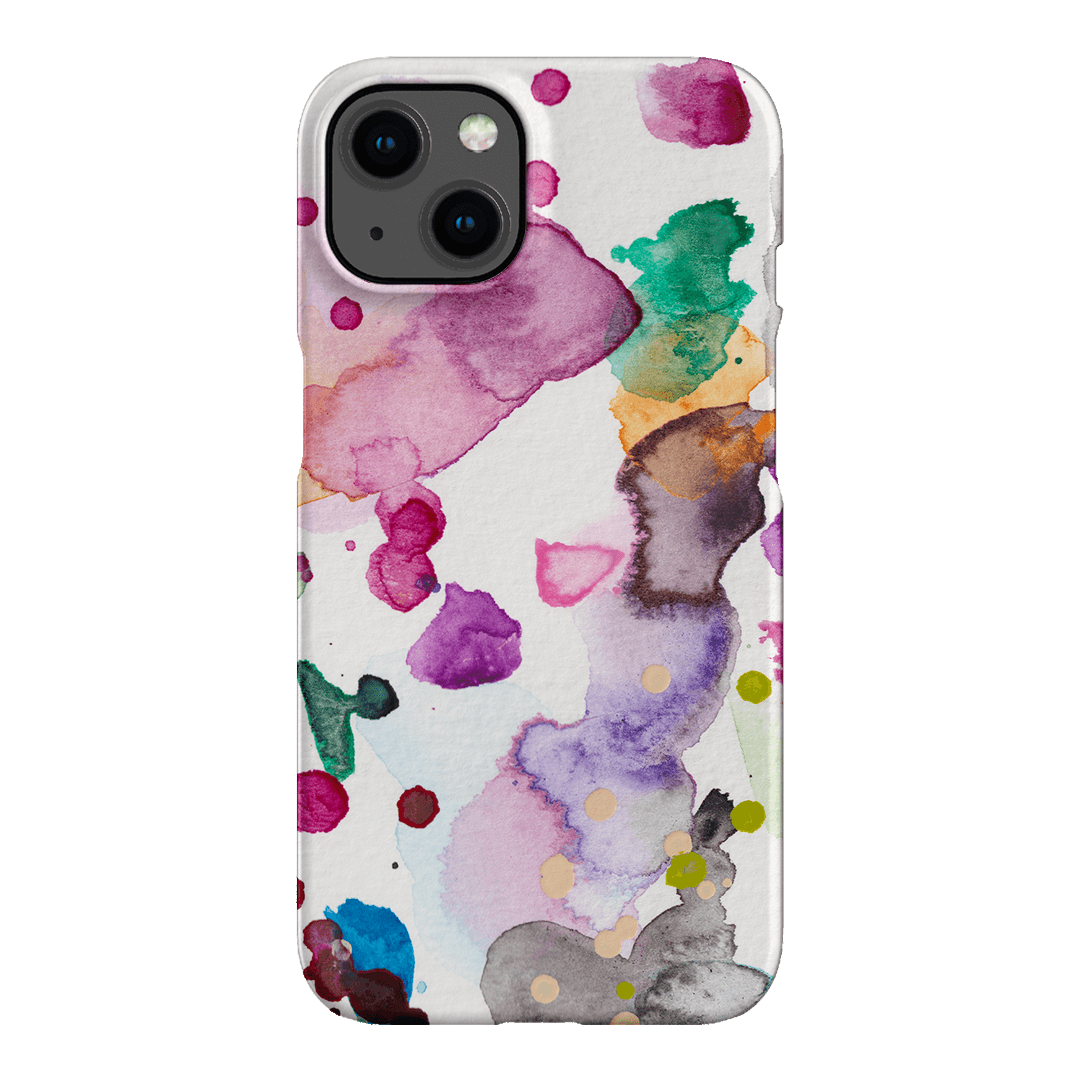 Watercolour Palette Printed Phone Cases iPhone 13 / Snap by The Dairy - The Dairy